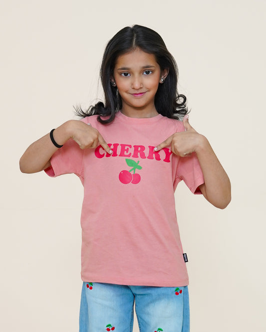 Cherry Pop T-shirt – LT Pink