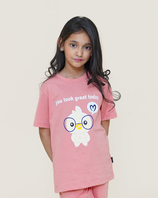 Sweet Bird T-Shirt – LT Pink