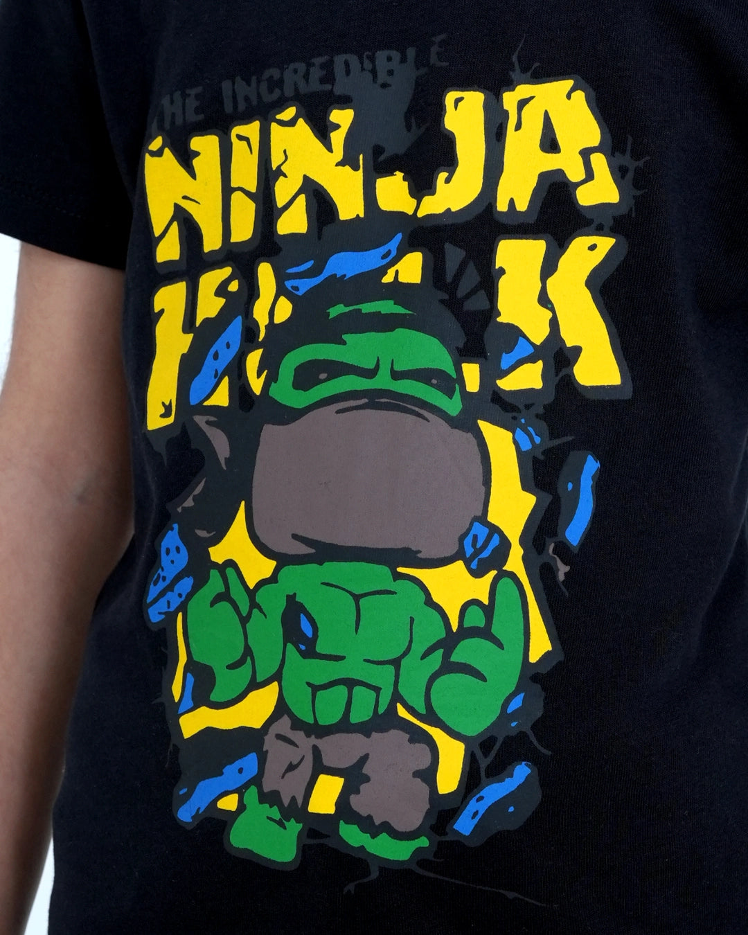 Black 'Ninja Hulk' T-shirt