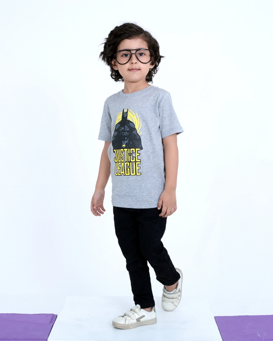 Justice League T-shirt – Grey