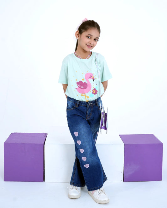 Mint Flamingo T-shirt