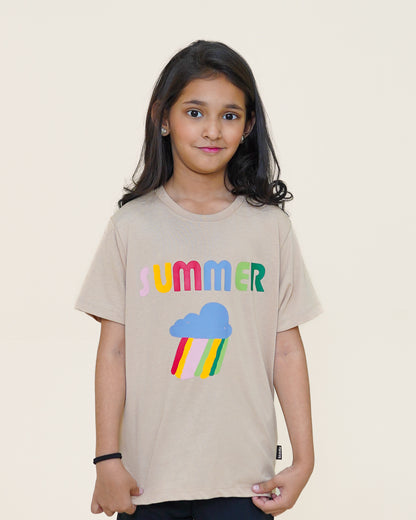 Summer Vibes T-shirt – Beige