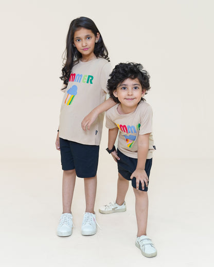 Summer Vibes T-shirt – Beige