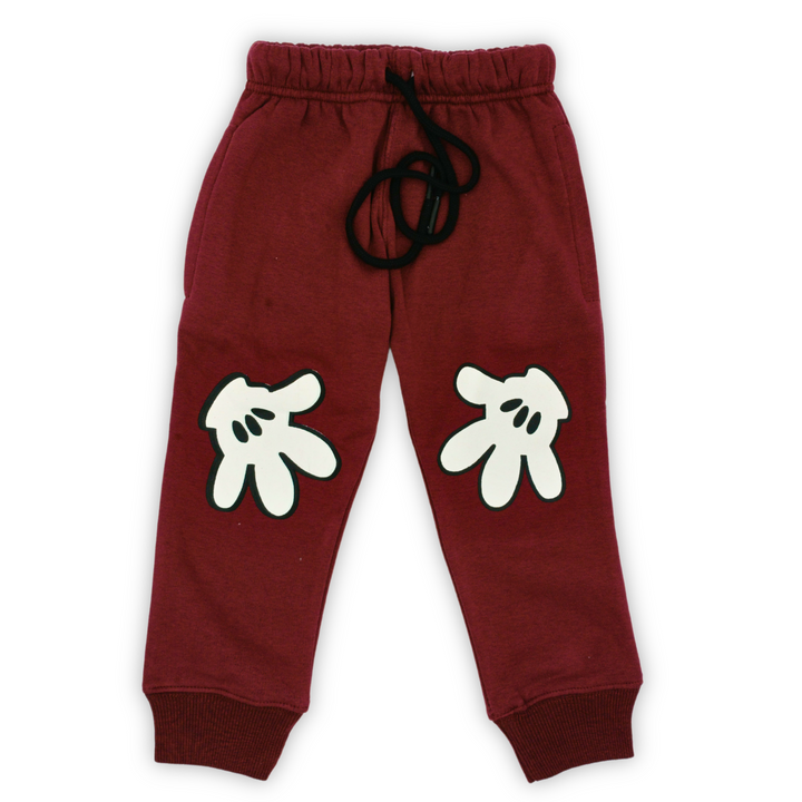 Minnie Maroon Fleece Tracksuit - Branded Tracksuit - Winters