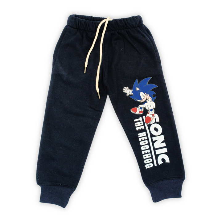 Sonic The Hedgehog Navy Fleece Tracksuit - Kids Tracksuits - Winters - Kiddle