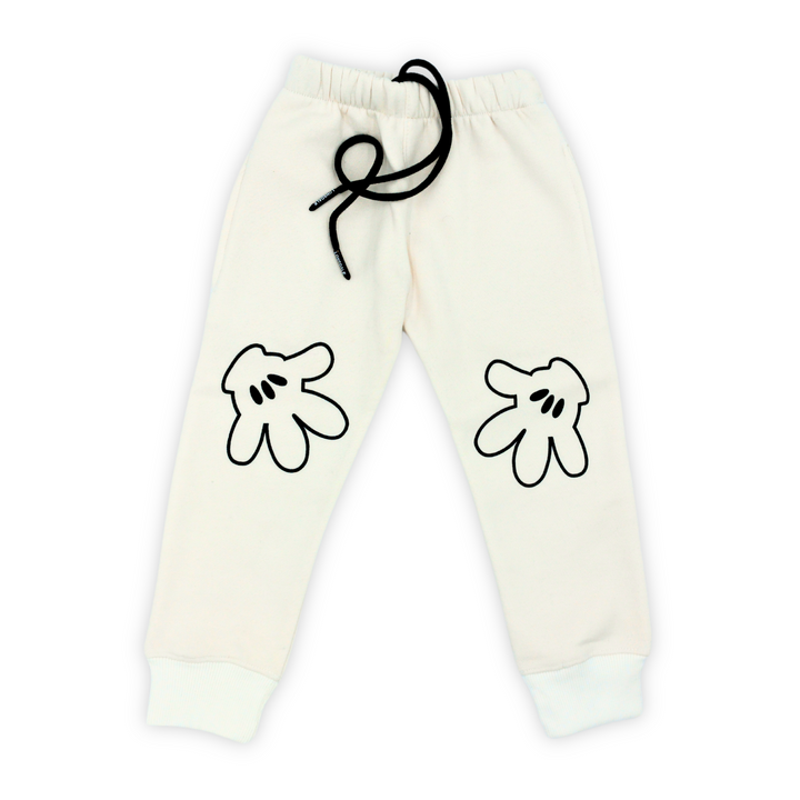 Minnie Off-white Fleece Tracksuit - Tracksuit Pakistan - Winters