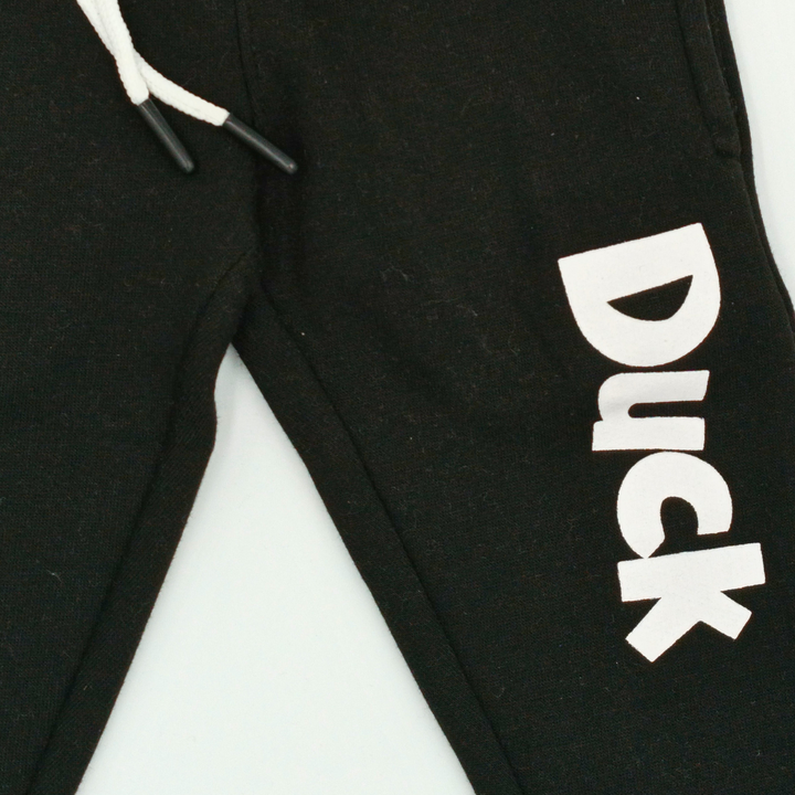 Donald Duck Heather Grey/Black Fleece Tracksuit - Best Tracksuits in Pakistan- Winters