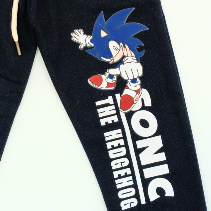 Sonic The Hedgehog Navy Fleece Tracksuit - Kids Tracksuits - Winters - Kiddle