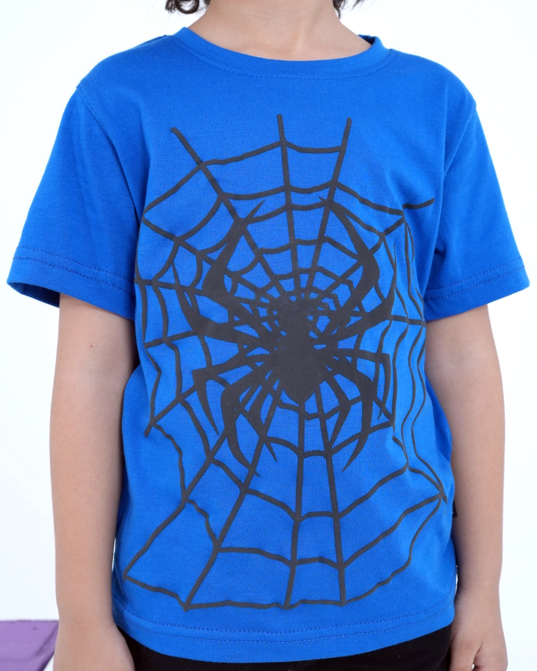 Blue Spider Web T-Shirt