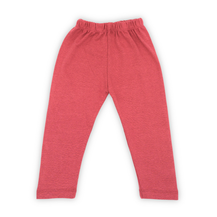 Stretchable Brick Red Tights - Baby Girl Leggings Tights -  Winters - Kiddle