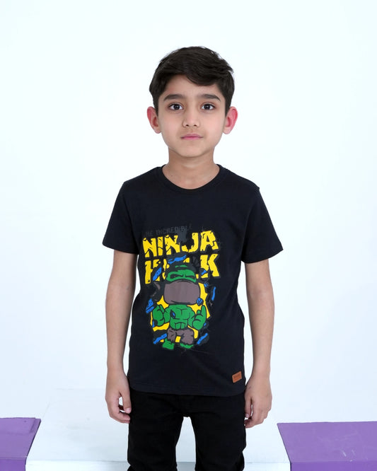 Black 'Ninja Hulk' T-shirt