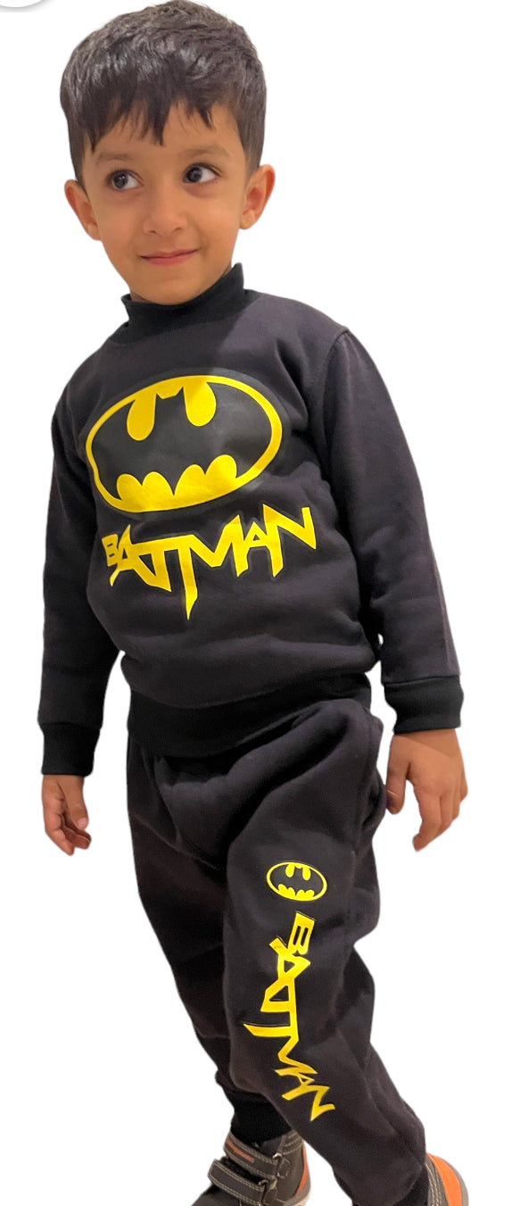 Batman Black Tracksuit -Boys Tracksuits - Winters