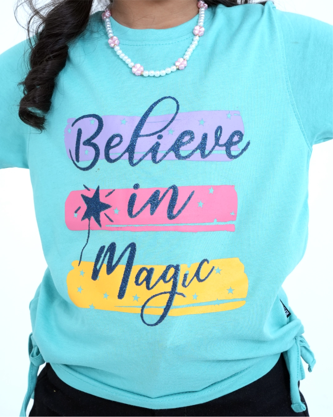 Green 'Believe in Magic' T-shirt