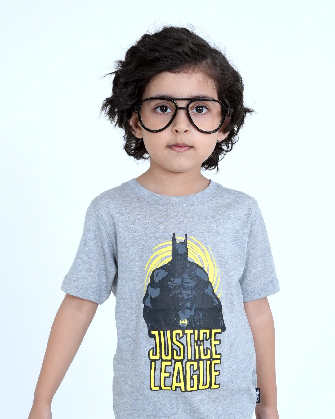 Grey Justice League T-shirt