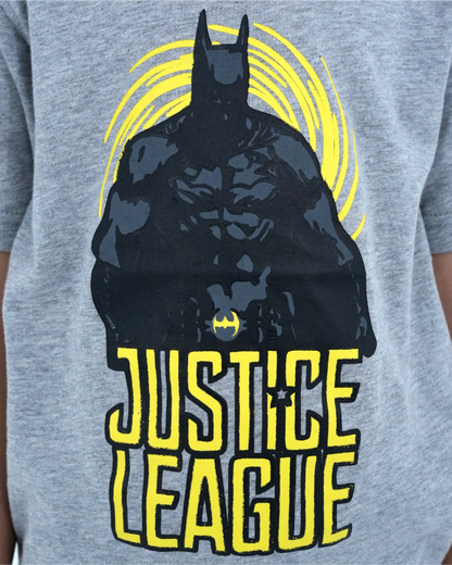 Grey Justice League T-shirt