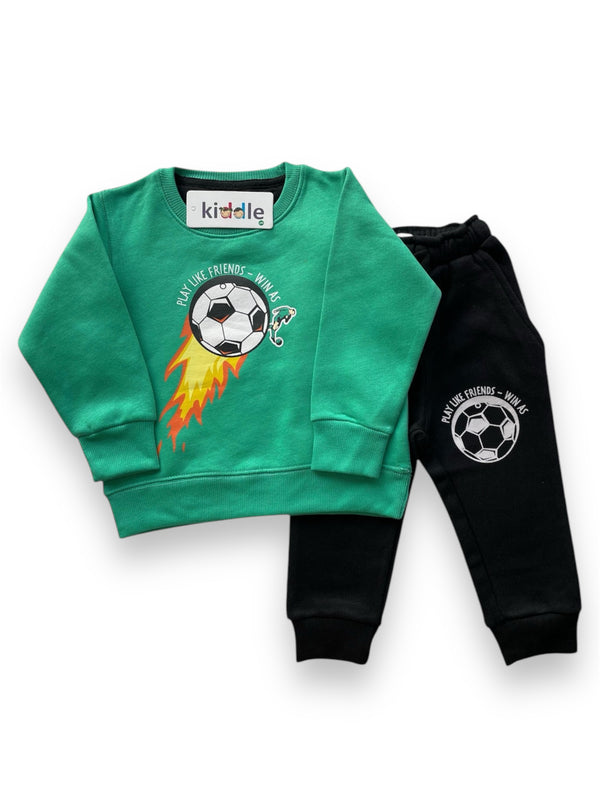 Foot Ball Green Tracksuit