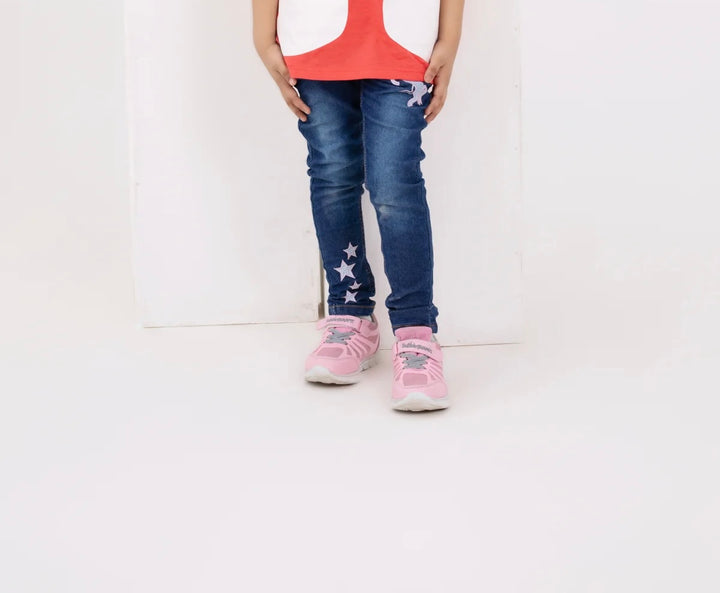 Girls Embroided Unicorn Jeans - Jeans Pent