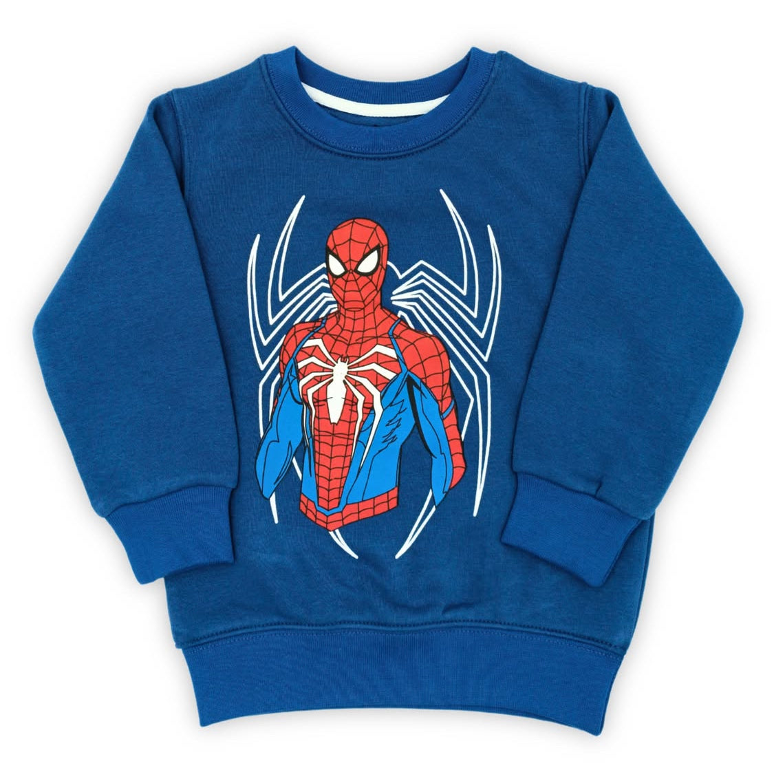 Spiderman Blue Sweatshirt
