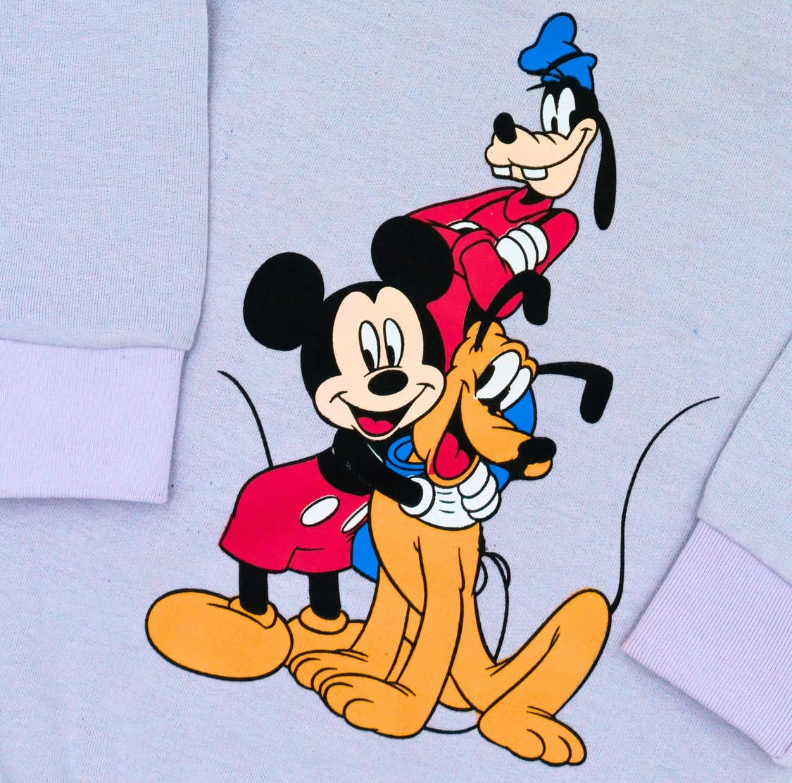 Mickey Family Purple Sweatshirt