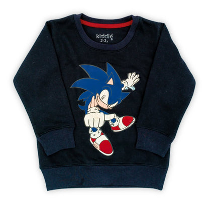 Sonic The Hedgehog Navy Fleece Tracksuit - Winters