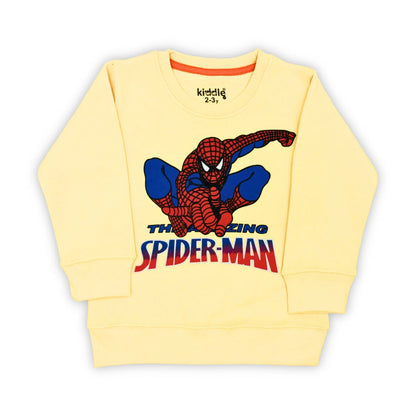 The Amazing Spiderman Yellow/Black Fleece Tracksuit - Winters
