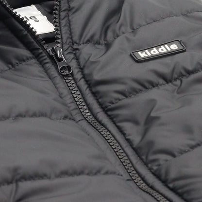 Black Sleeveless Puffer Jacket