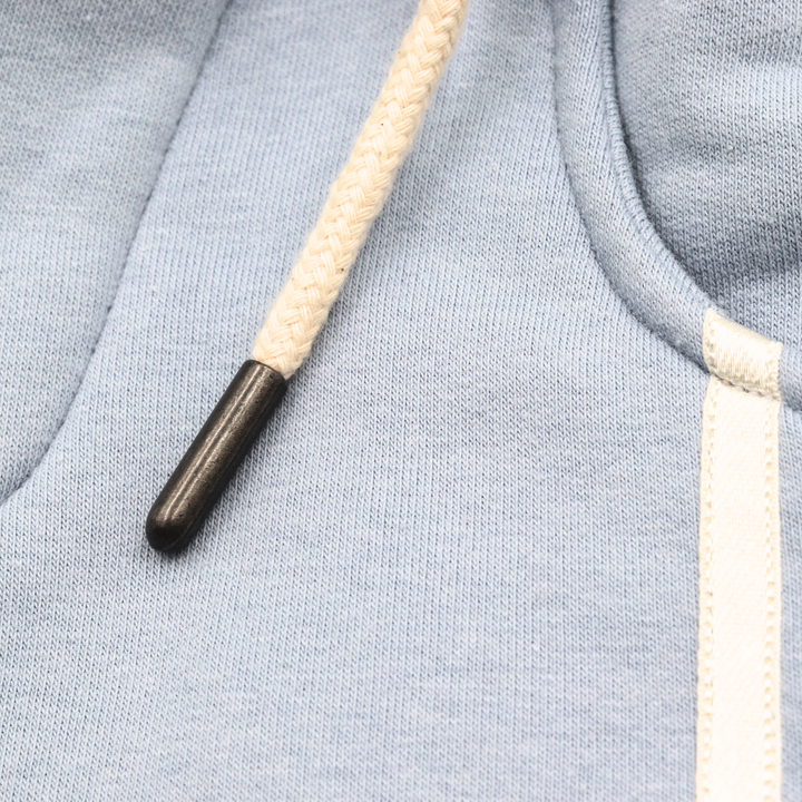 Fleece Ice Blue Trouser with Stripes For Winters - Trousers Online
