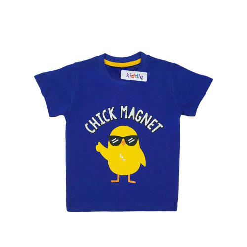 T-Shirt Chick Magnet Blue 😎 Colour - T Shirts in Pakistan for Sale - Kiddle