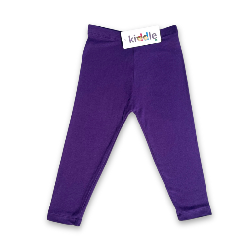 Stretchable Purple Tights - Girls Tights - Winters - Kiddle