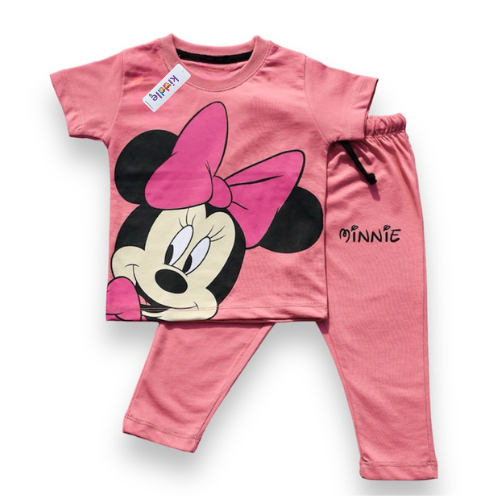 Minnie Baby Pink PJ's Twinset - Twinset Kidswear - Summers