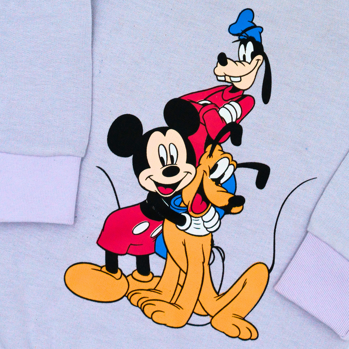 Mickey Family Purple Sweatshirt - Sweatshirt for Girls