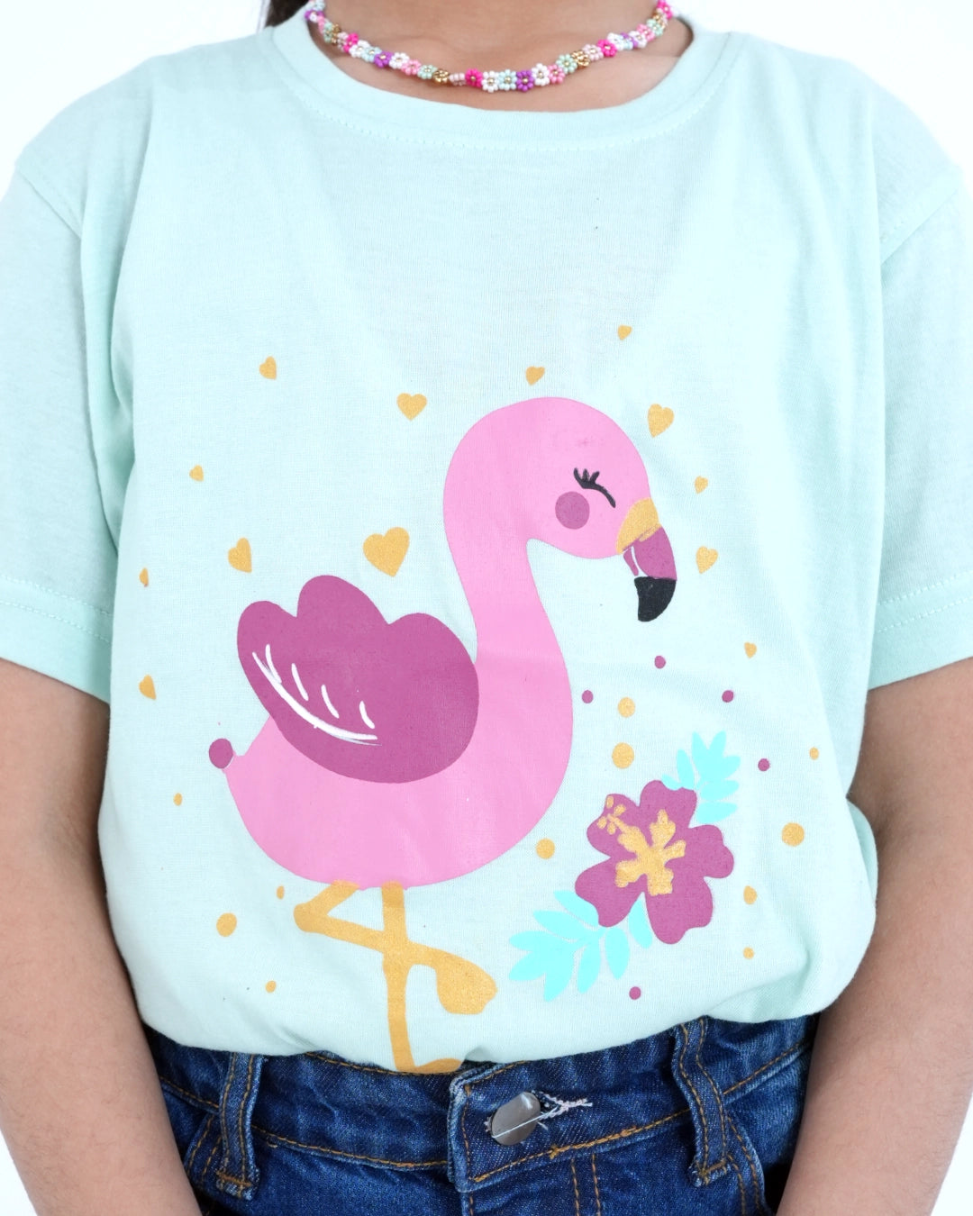 Mint Green Flamingo T-shirt