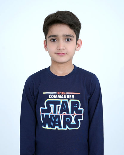 Navy Blue Star Wars T-shirt