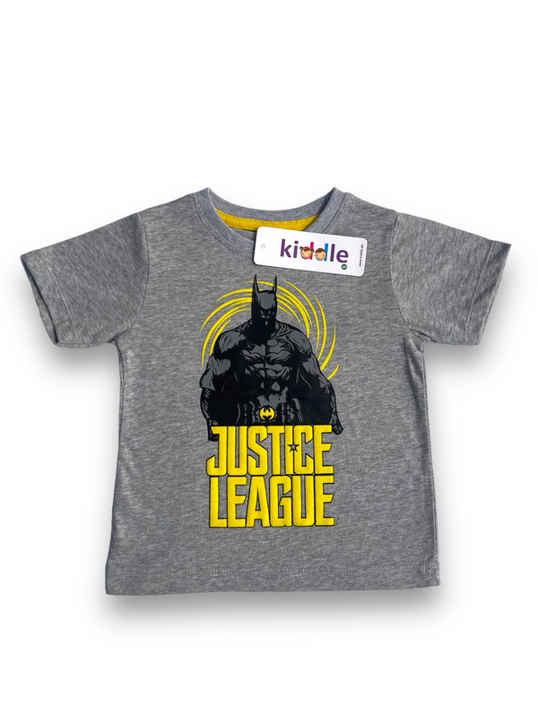 T-Shirt Justice League Gray - Infant T Shirts - Kiddle