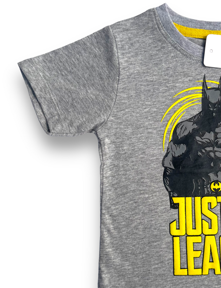 T-Shirt Justice League Gray - Infant T Shirts - Kiddle