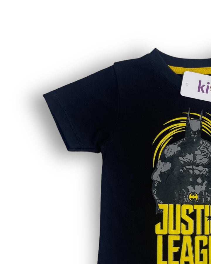 T-Shirt Justice League Black - T Shirts in Karachi - Kiddle