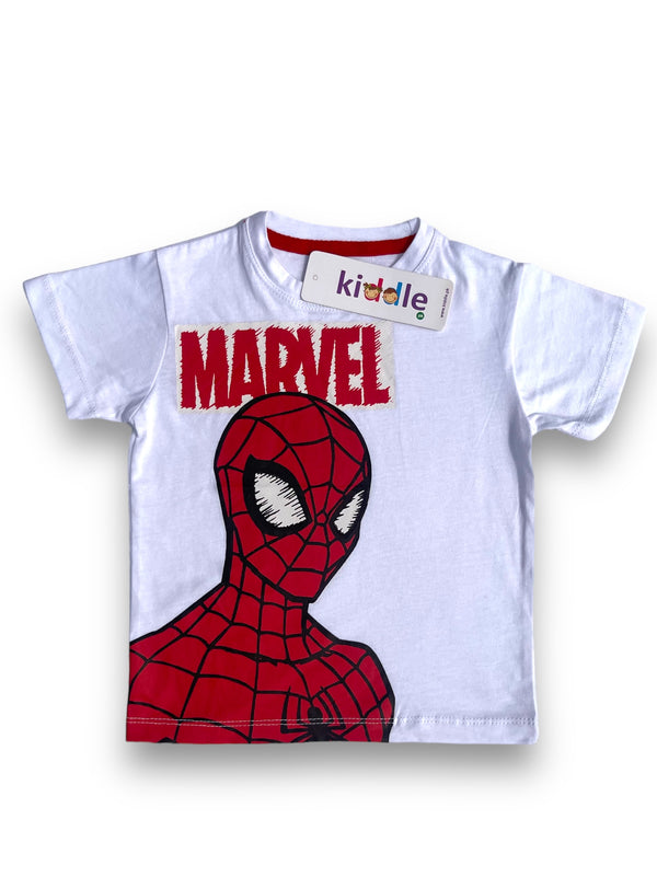 T-Shirt Marvel White - Best T Shirts Brands in Pakistan - Kiddle