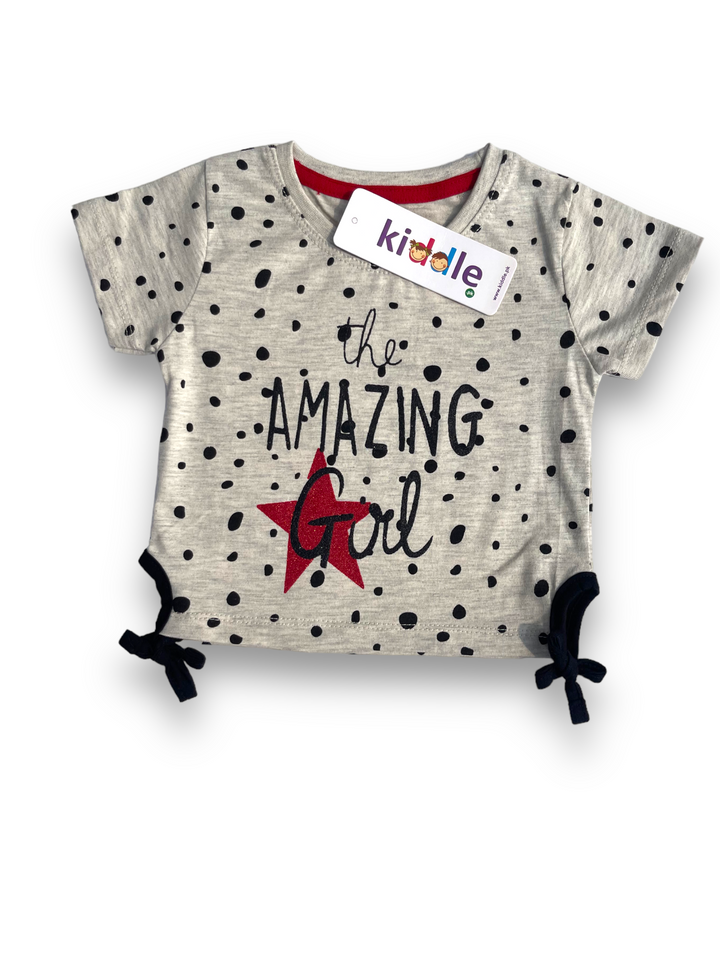 T-Shirt The Amazing Girl - Infant T Shirts -Kiddle