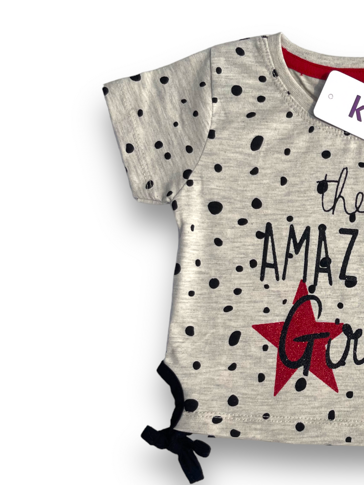 T-Shirt The Amazing Girl - Infant T Shirts -Kiddle