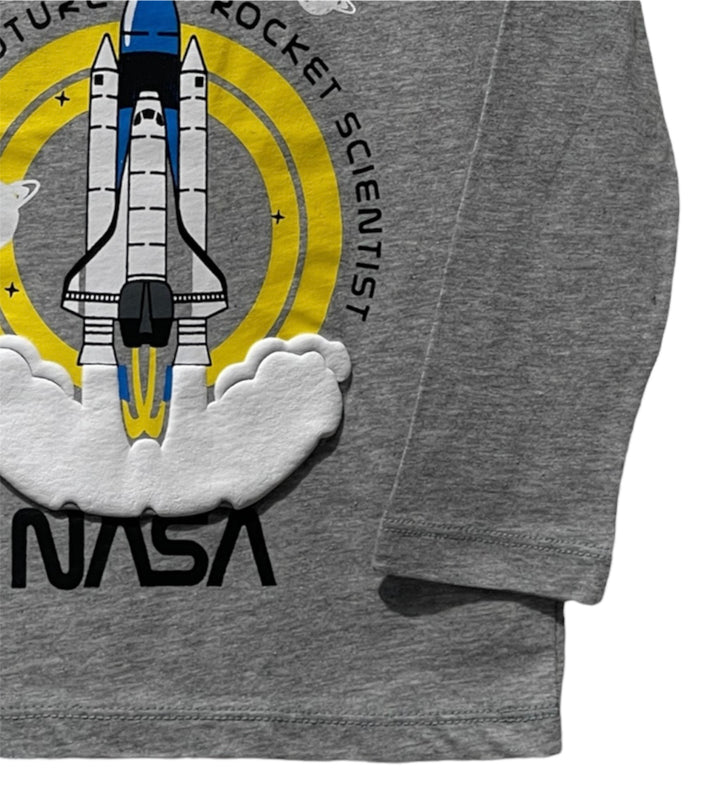 Full Sleeve NASA T-Shirt - Top T Shirt Brands in Pakistan