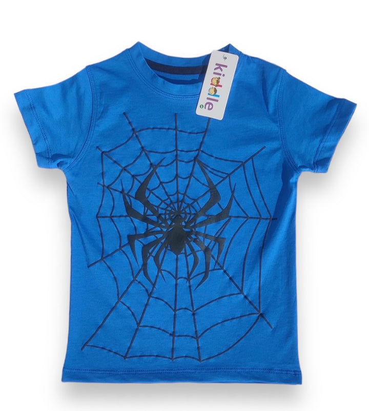 Spider WEB Cool Blue T-Shirt - Best T Shirts in Karachi - Kiddle