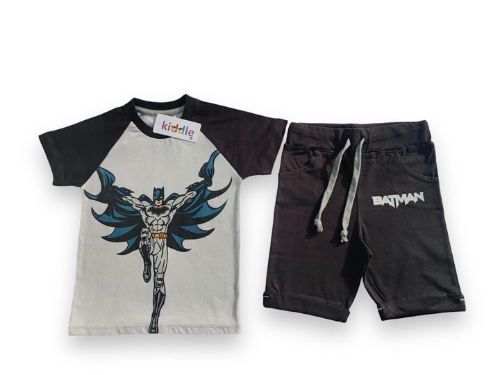 Batman White and Black Twinset - Summer Shorts 