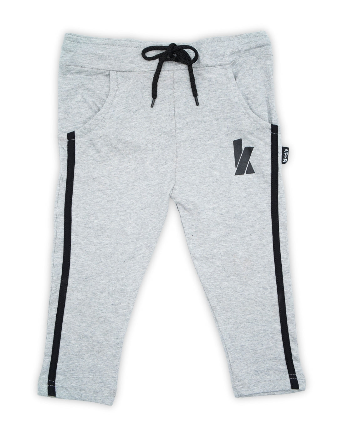 Side Stripe Trouser – Heather Grey
