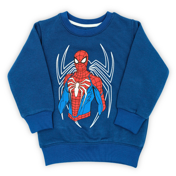 Spiderman Blue Sweatshirt - Sweatshirts Online Pakistan - Kiddle