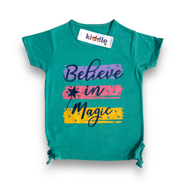 T-shirt Believe in Magic Green - Best T Shirts in Karachi - Kiddle