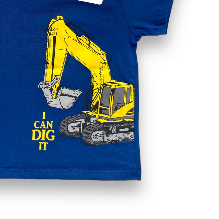 T-Shirt I can DIG it Blue - Best T Shirts Brands in Pakistan - Kiddle