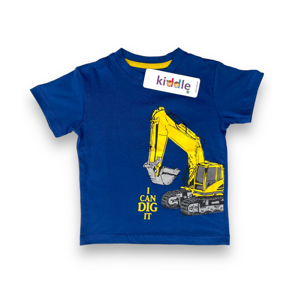 T-Shirt I can DIG it Blue - Best T Shirts Brands in Pakistan - Kiddle