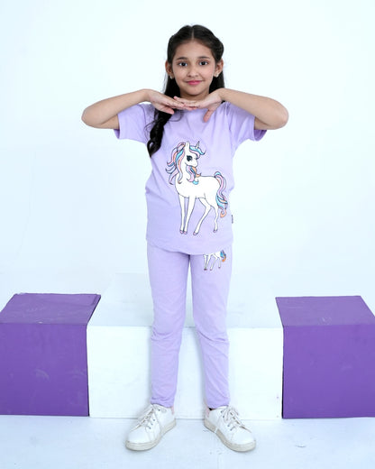 Unicorn Purple Co-ord Set